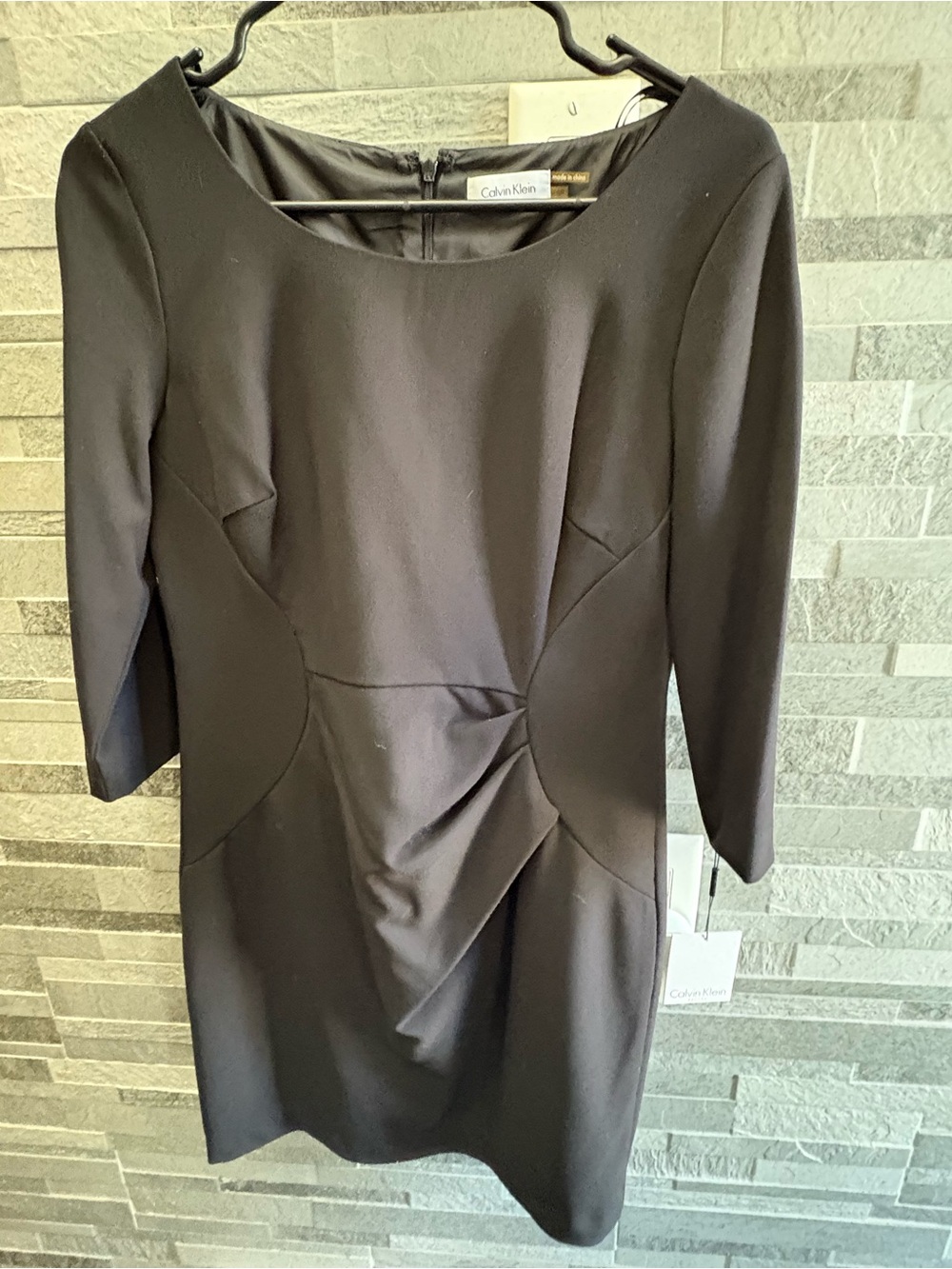 Calvin Klein Black Sheath Dress
